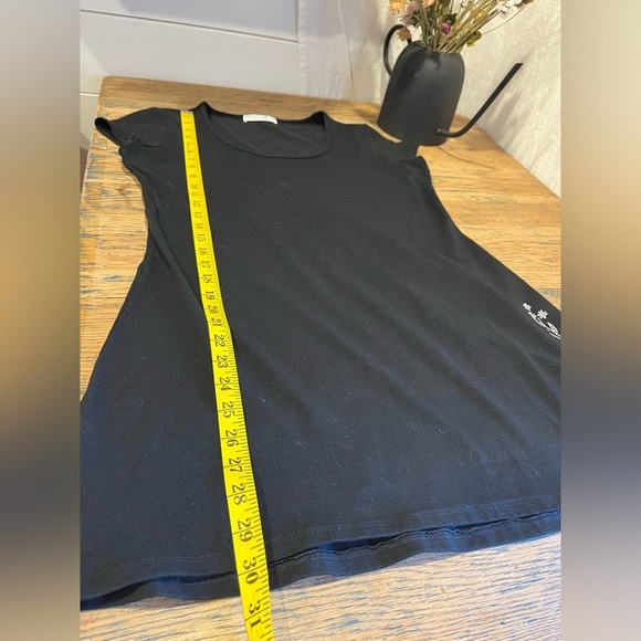 Message Factory – Black Graphic Tunic Tee (Size M) - Picture 5 of 8